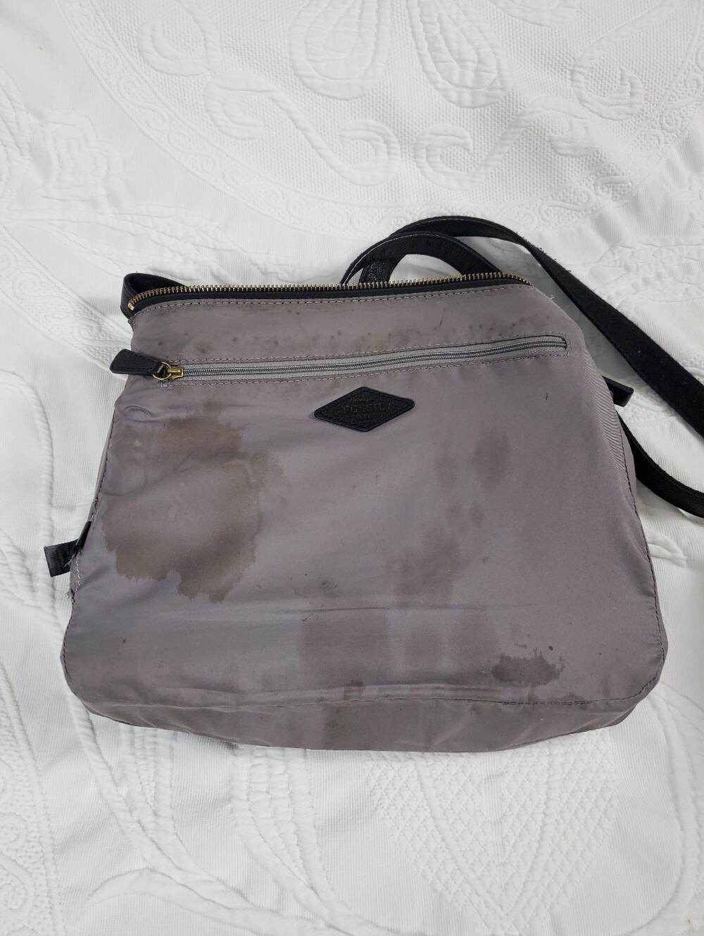 3 Women’s Leather Crossbody Bags - Fossil Black, Jack George Brown, Born Tan - Picture 16 of 16